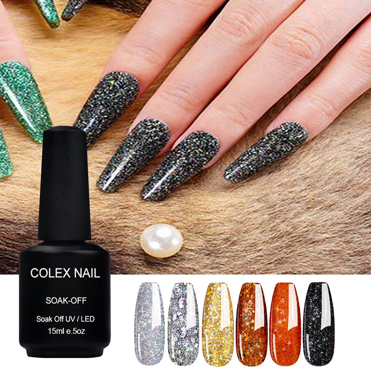 15ml bóng lấp lánh sáng bóng gel bóng đánh bóng