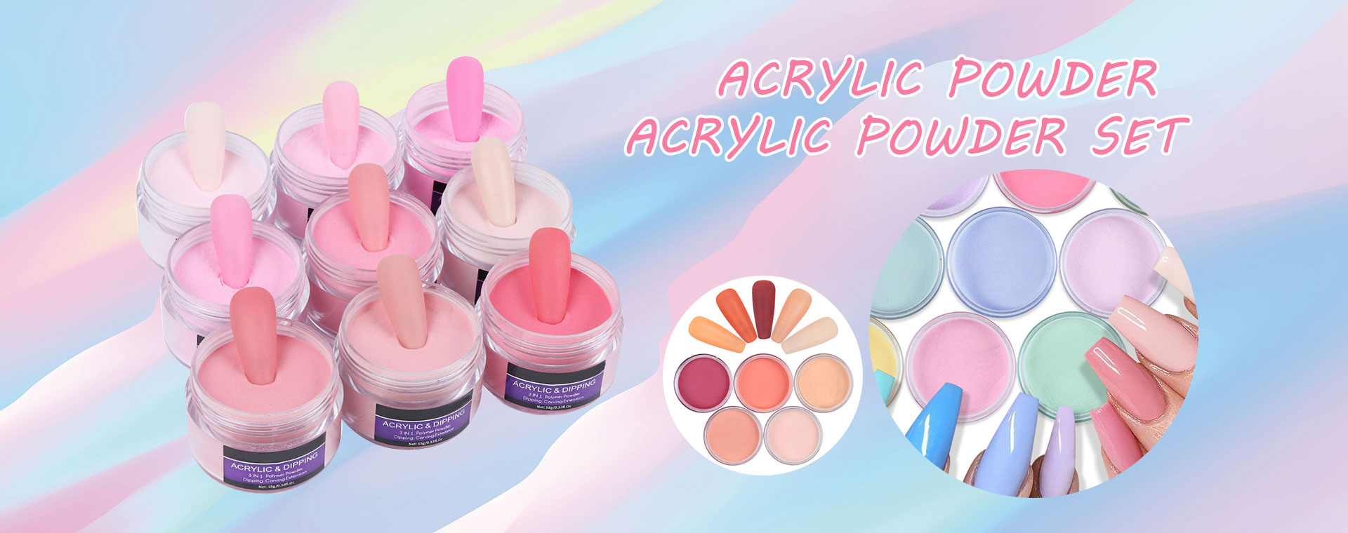 Nhà sản xuất bột acrylic&bộ bột acrylic