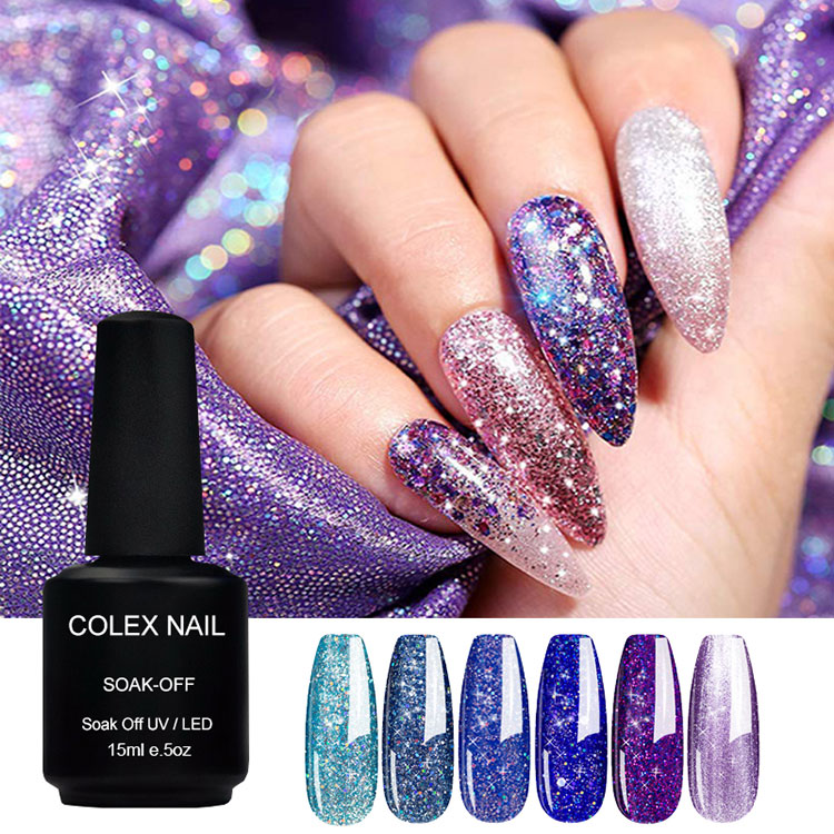 Chunky long lanh gel đánh bóng