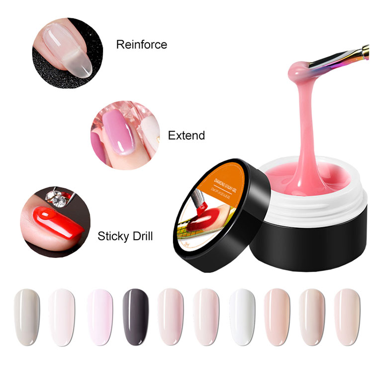 Dễ dàng tô màu High Shining Solid mở rộng Gel Ba Lan