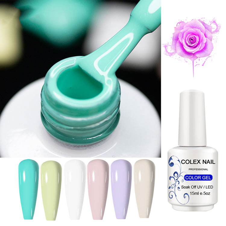 Macaron Green Pure Color Gel đánh bóng