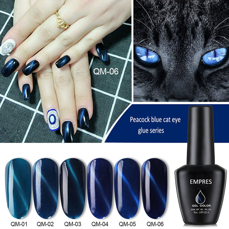 Magic Stars Stars Cat Eye Nail Gel đánh bóng