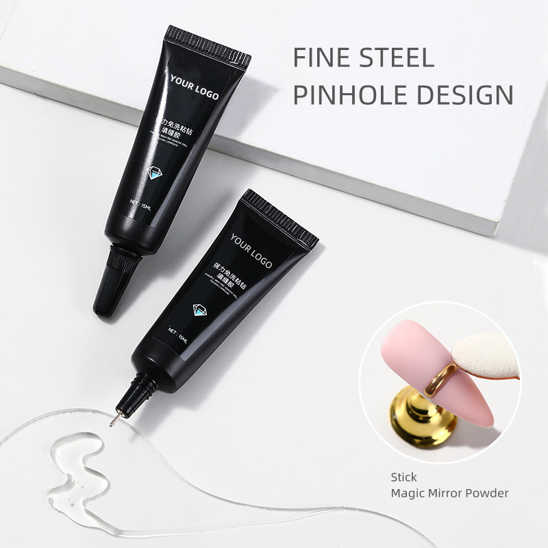 gel đá quý kim cương giả làm móng tay