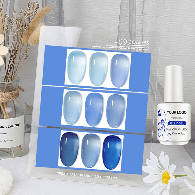 Nóng gel đá thạch màu tự nhiên