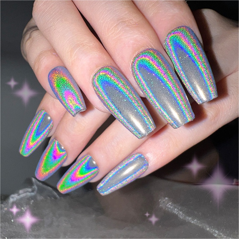 Bột Nail Gương Cầu Vồng