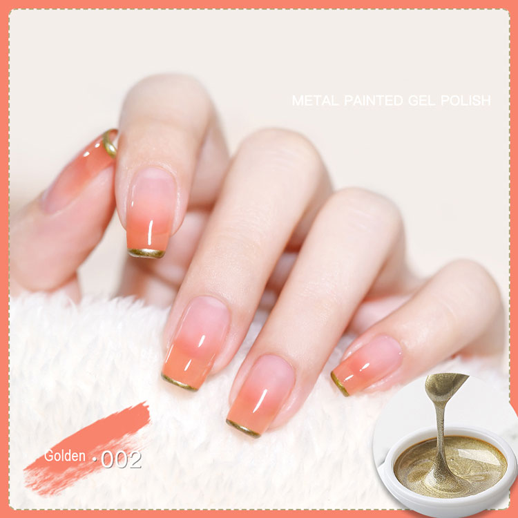Super Shine không bị nứt gel kim loại đánh bóng