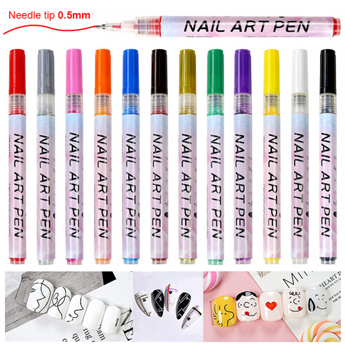 Dụng cụ làm móng tay bằng nhựa chống nước 0,5mm
